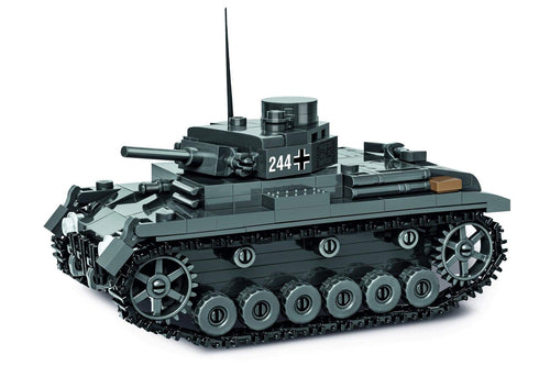 COBI Panzer III AUSF. E Tank 1:48 Scale Building Block Set COBI-2707