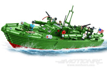 Load image into Gallery viewer, COBI PT-109 Patrol Torpedo Boat 1:35 Scale Building Block Set COBI-4825
