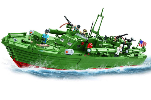 COBI PT-109 Patrol Torpedo Boat 1:35 Scale Building Block Set COBI-4825