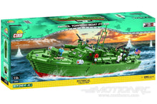 Load image into Gallery viewer, COBI PT-109 Patrol Torpedo Boat 1:35 Scale Building Block Set COBI-4825
