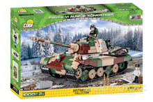 Lade das Bild in den Galerie-Viewer, COBI PzKpfw VI AUSF. B Konigstiger Tank Building Block Set COBI-2540
