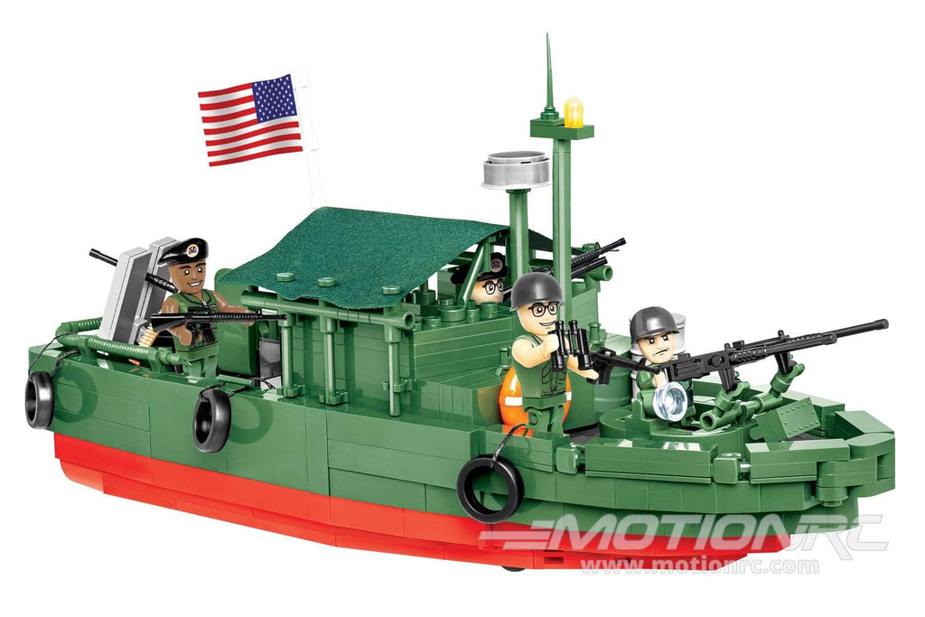 COBI River Patrol Boat 1:35 Scale Building Block Set COBI-2238