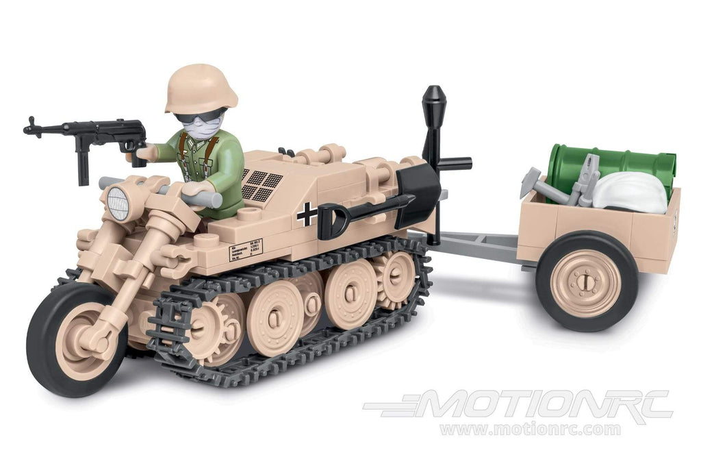 COBI SD.KFZ. 2 Kettenkrad Halftrack Motorcycle Building Block Set COBI-2401