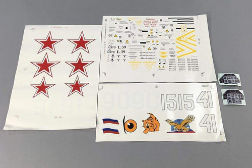 Freewing 80mm EDF L-39 Albatros Decal Sheet - Camo FJ2152107