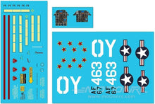 Load image into Gallery viewer, Freewing 90mm EDF F-4 Phantom II Decal Sheet FJ3121107
