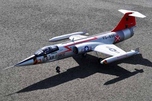 Freewing F-104 Starfighter Silver 70mm EDF Jet - PNP FN20132P