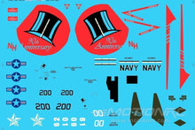 Lade das Bild in den Galerie-Viewer, Freewing F/A-18 64MM &quot;Tophatters&quot; Decal Sheet FJ1072107
