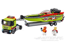 Lade das Bild in den Galerie-Viewer, LEGO City Race Boat Transporter 60254
