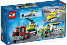 Lade das Bild in den Galerie-Viewer, LEGO City Rescue Helicopter Transport 60343
