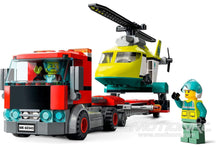 Lade das Bild in den Galerie-Viewer, LEGO City Rescue Helicopter Transport 60343
