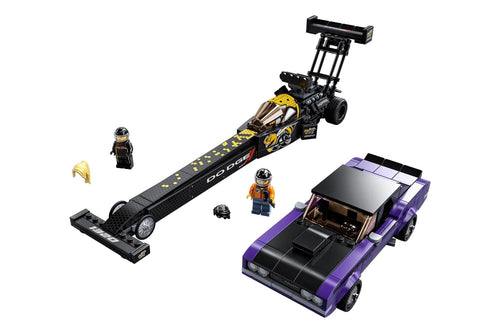 LEGO Speed Champions Mopar Dodge//SRT Top Fuel Dragster and 1970 Dodge Challenger T/A 76904