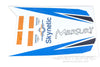 Skynetic 1400mm Mercury Decal Sheet - Blue SKY1027-106