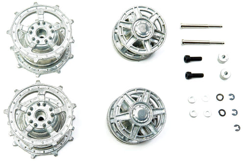 Torro 1/16 Scale German King Tiger Sprocket and Idler Wheel Set TOR1388888001